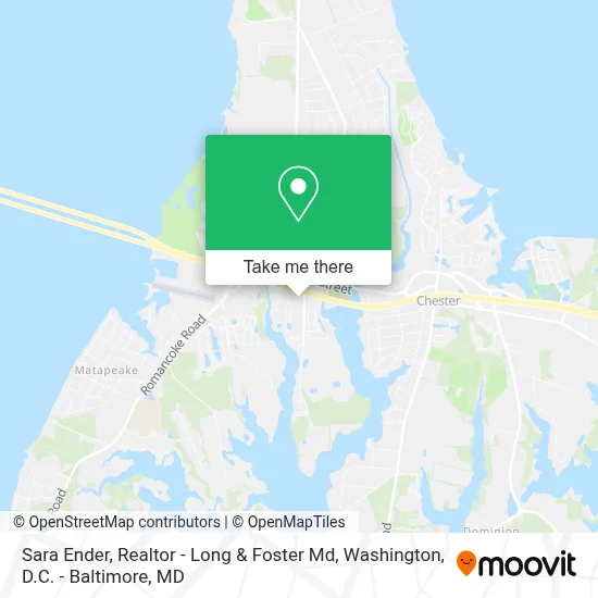 Sara Ender, Realtor - Long & Foster Md map