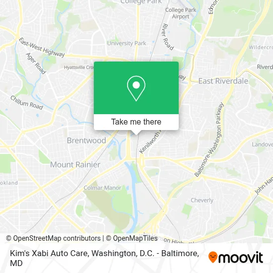 Kim's Xabi Auto Care map