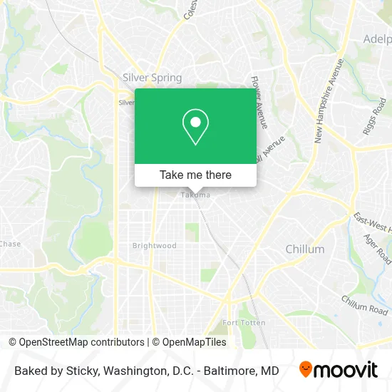 Baked by Sticky map