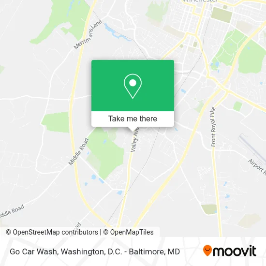 Go Car Wash map