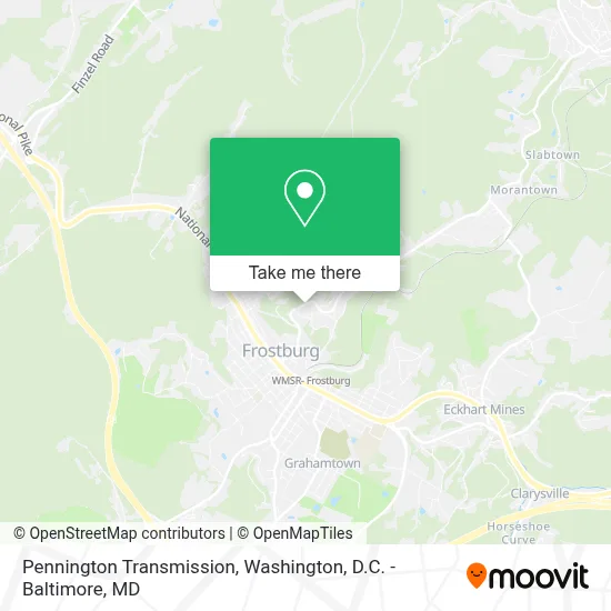 Pennington Transmission map