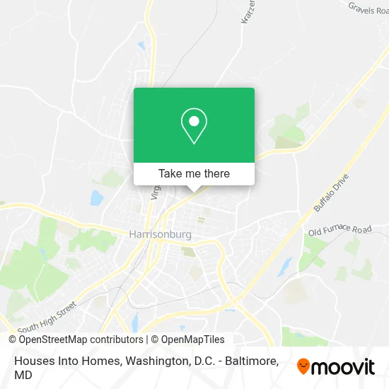 Houses Into Homes map