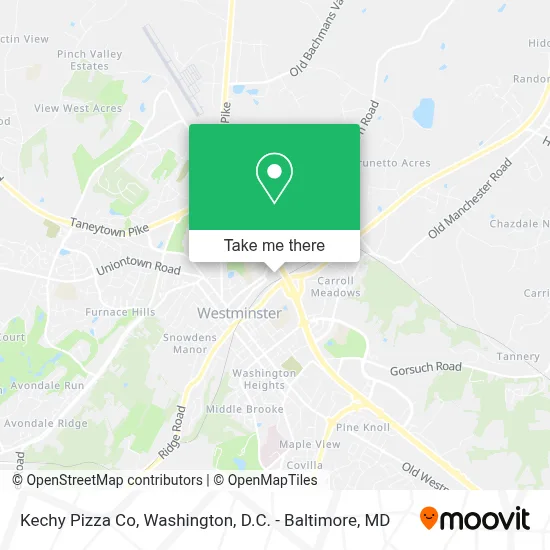 Kechy Pizza Co map