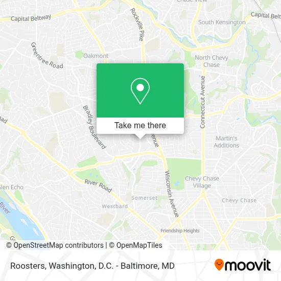 Roosters map