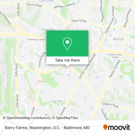 Barry Farms map