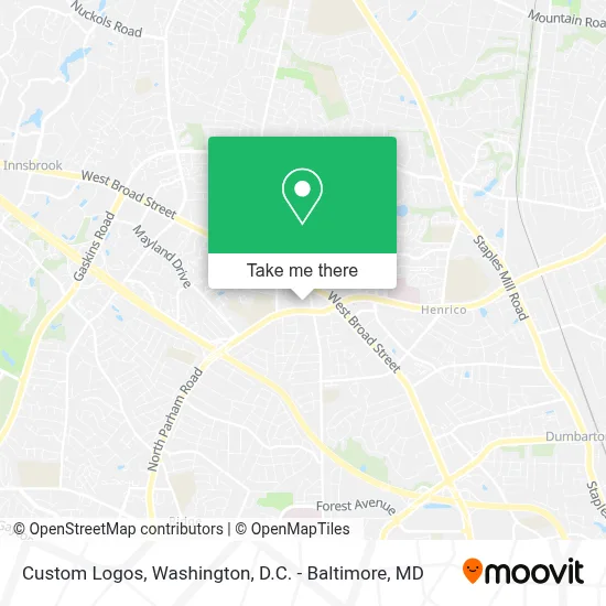 Custom Logos map