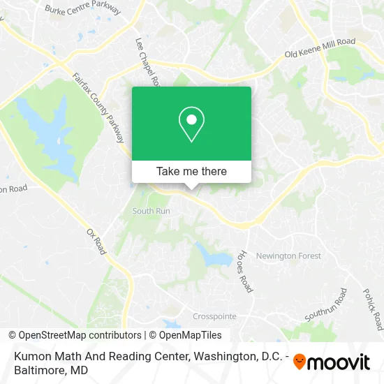 Kumon Math And Reading Center map