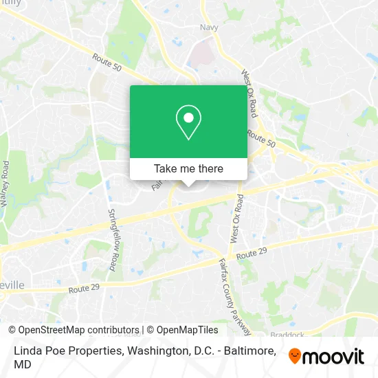 Linda Poe Properties map