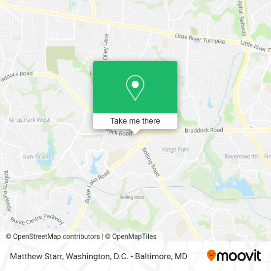 Matthew Starr map