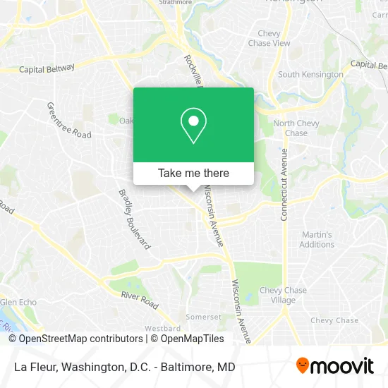 La Fleur map