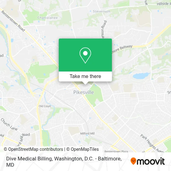 Dive Medical Billing map