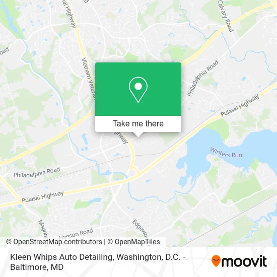 Kleen Whips Auto Detailing map