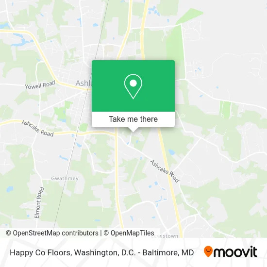 Happy Co Floors map