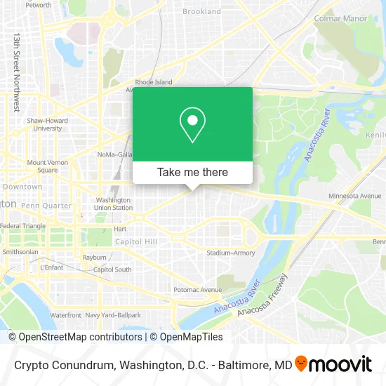 Crypto Conundrum map