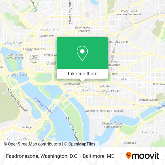 Faadronezone map