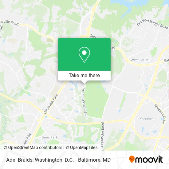 Adel Braids map