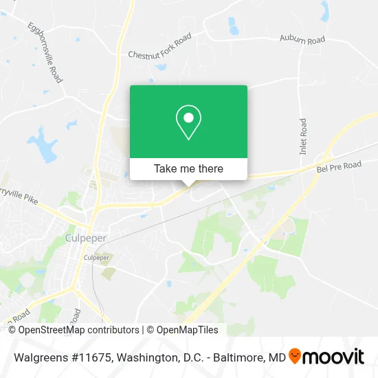 Walgreens #11675 map
