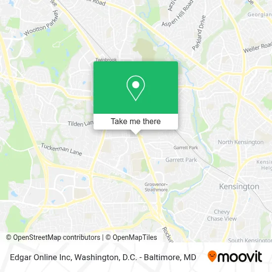 Edgar Online Inc map