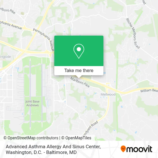 Advanced Asthma Allergy And Sinus Center map