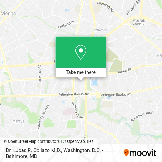 Dr. Lucas R. Collazo M.D. map