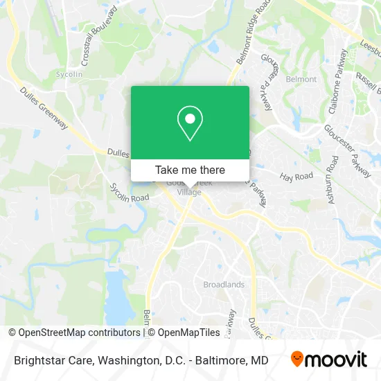 Brightstar Care map