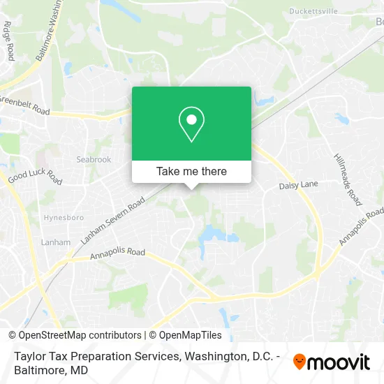 Taylor Tax Preparation Services map