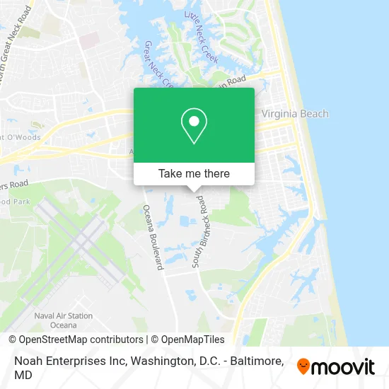 Noah Enterprises Inc map
