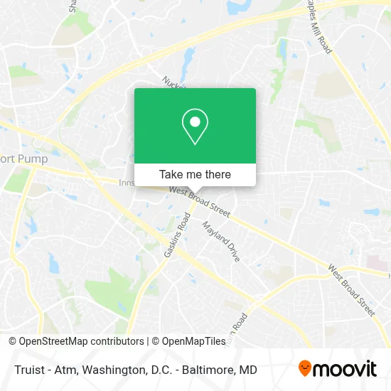 Truist - Atm map