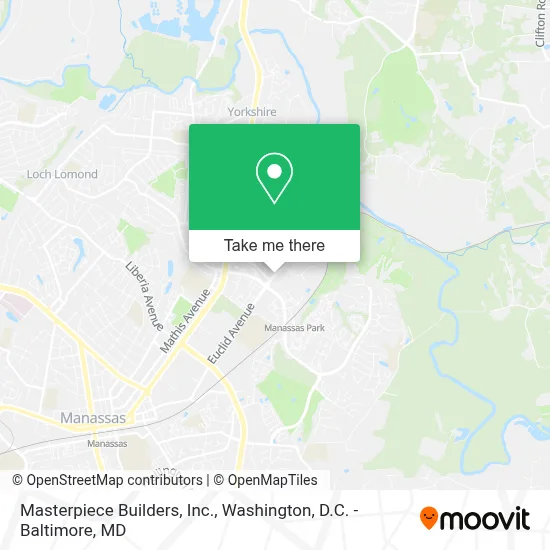 Masterpiece Builders, Inc. map