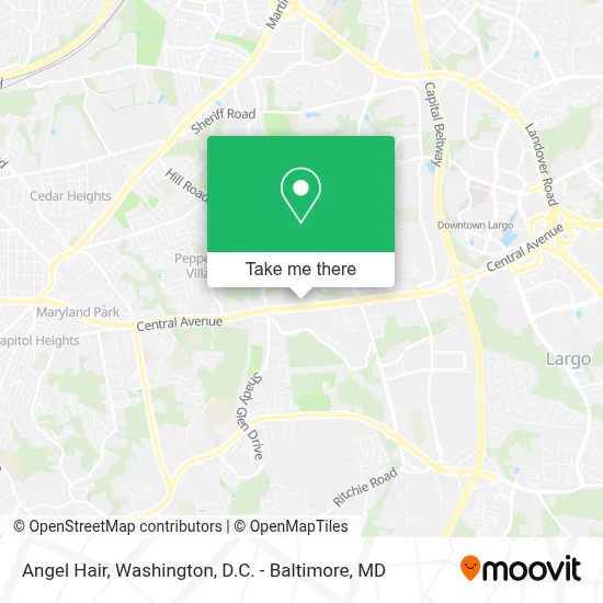 Angel Hair map