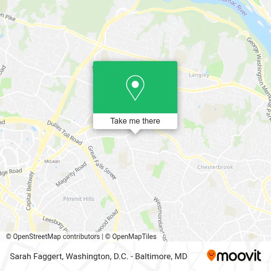 Sarah Faggert map