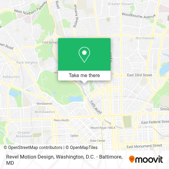 Revel Motion Design map