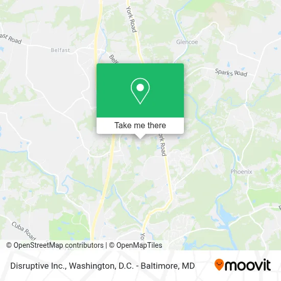 Disruptive Inc. map