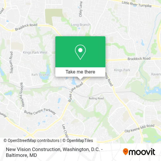 New Vision Construction map