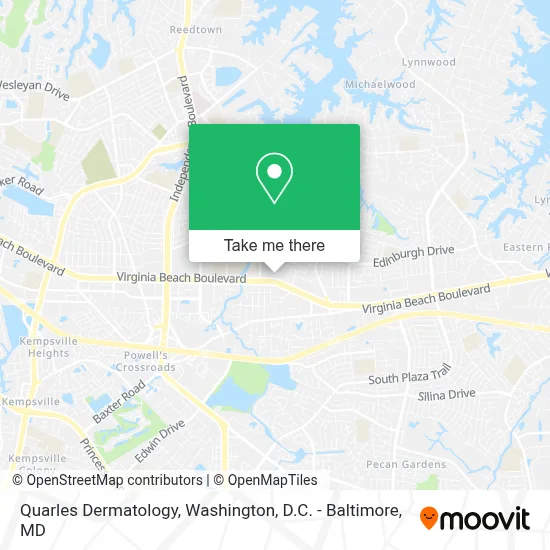 Quarles Dermatology map