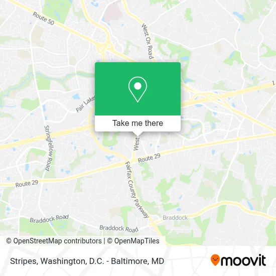Stripes map