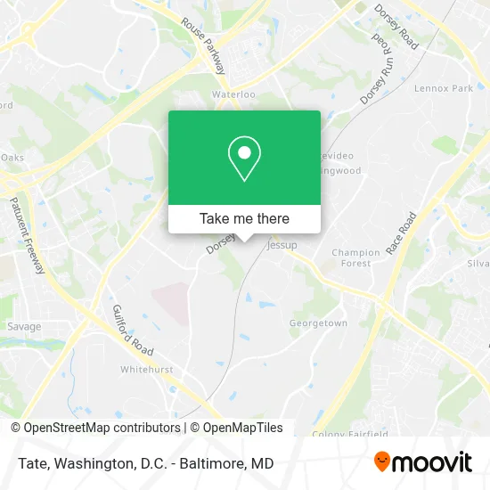 Tate map