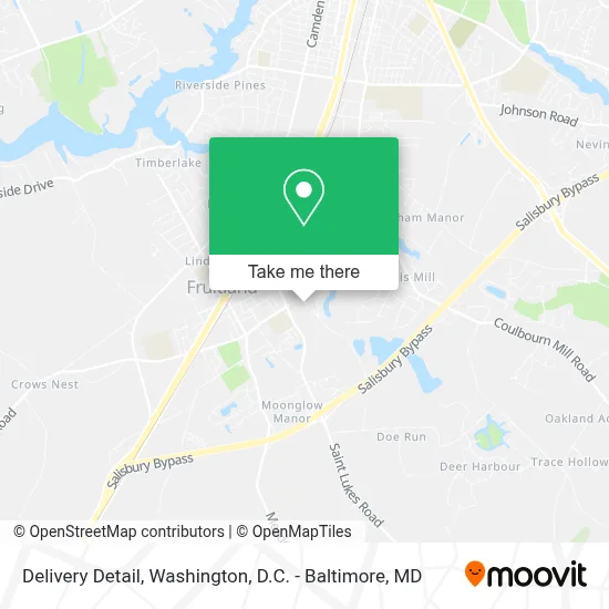Delivery Detail map