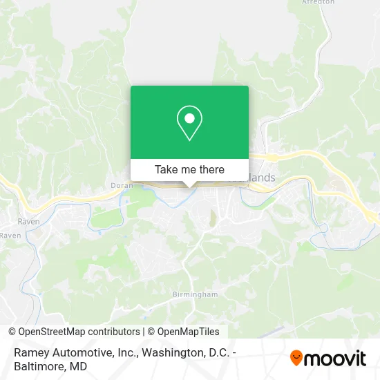 Ramey Automotive, Inc. map