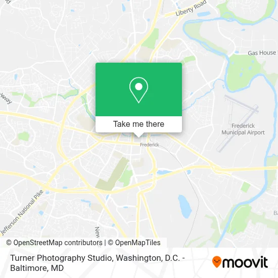 Turner Photography Studio map