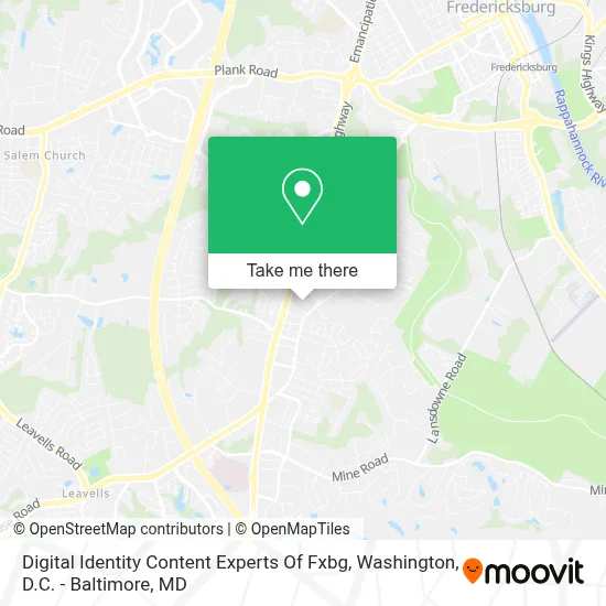 Digital Identity Content Experts Of Fxbg map