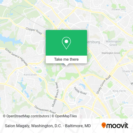 Salon Magaly map