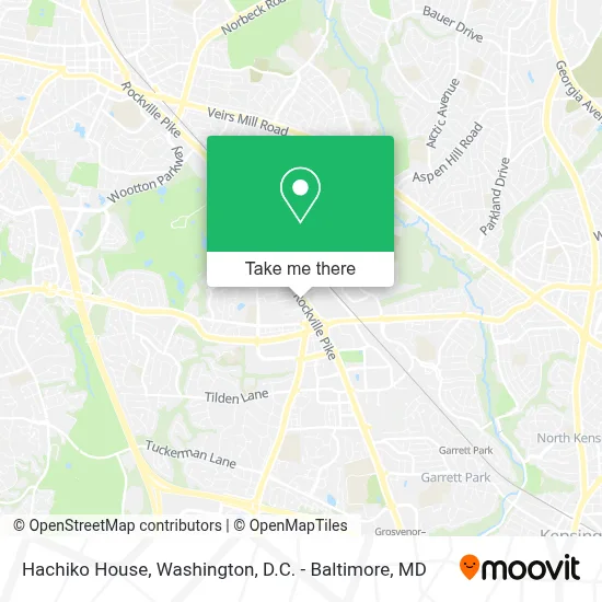Hachiko House map
