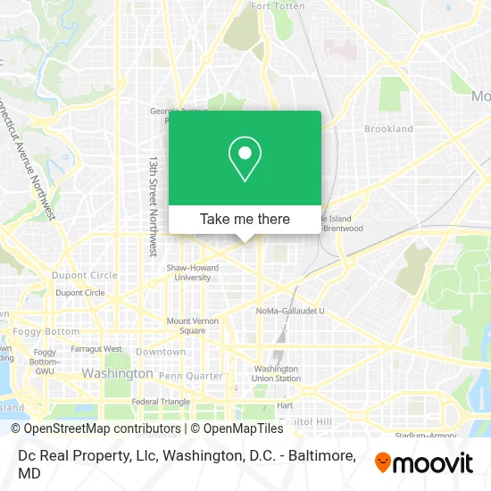 Dc Real Property, Llc map