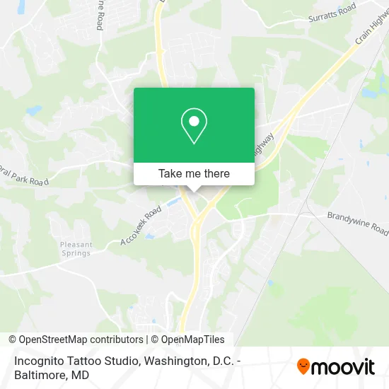 Incognito Tattoo Studio map