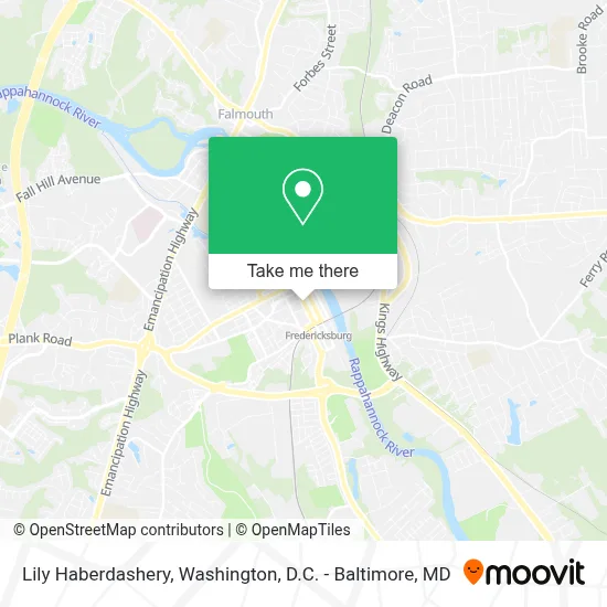 Lily Haberdashery map