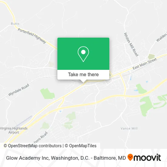 Glow Academy Inc map