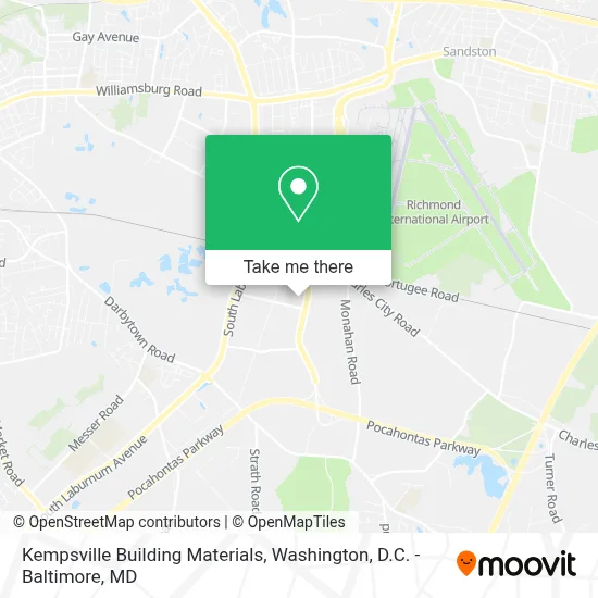 Kempsville Building Materials map