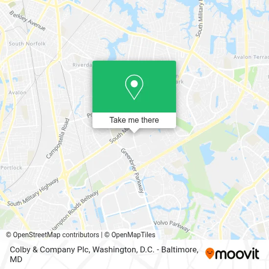 Colby & Company Plc map