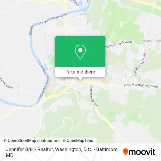 Jennifer Brill - Realtor map